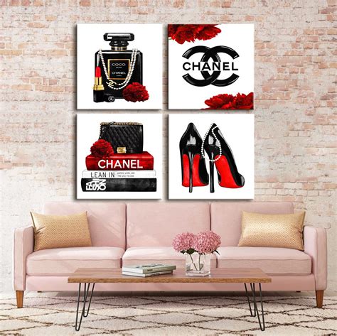 cheap chanel paintings|chanel pictures wall decor.